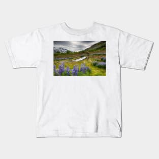 Field of Lupines Kids T-Shirt